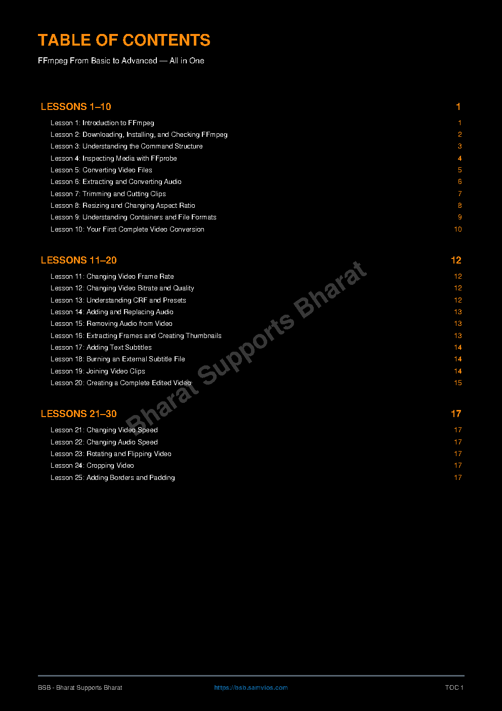 FFmpeg From Basic to Advanced preview page 3