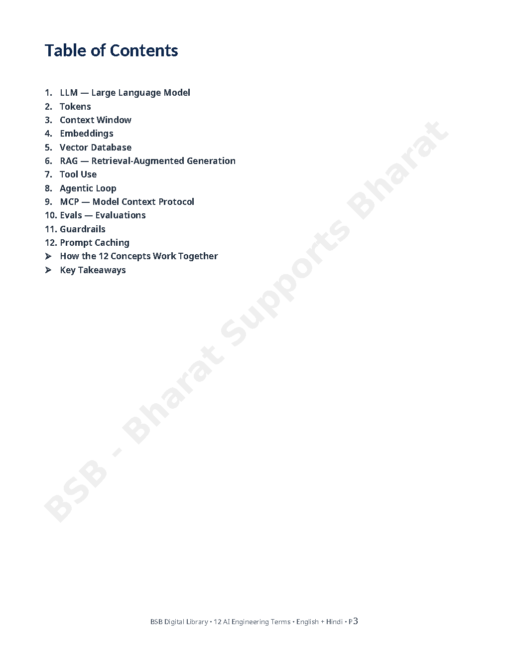 12 AI Engineering Terms — Every Beginner Should Understand (English + Hindi) preview page 3